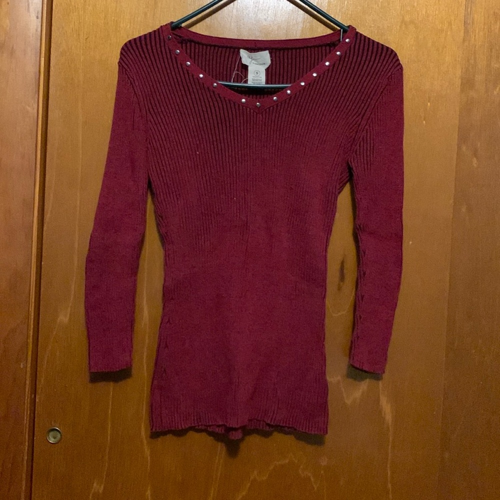 Red & Black Top